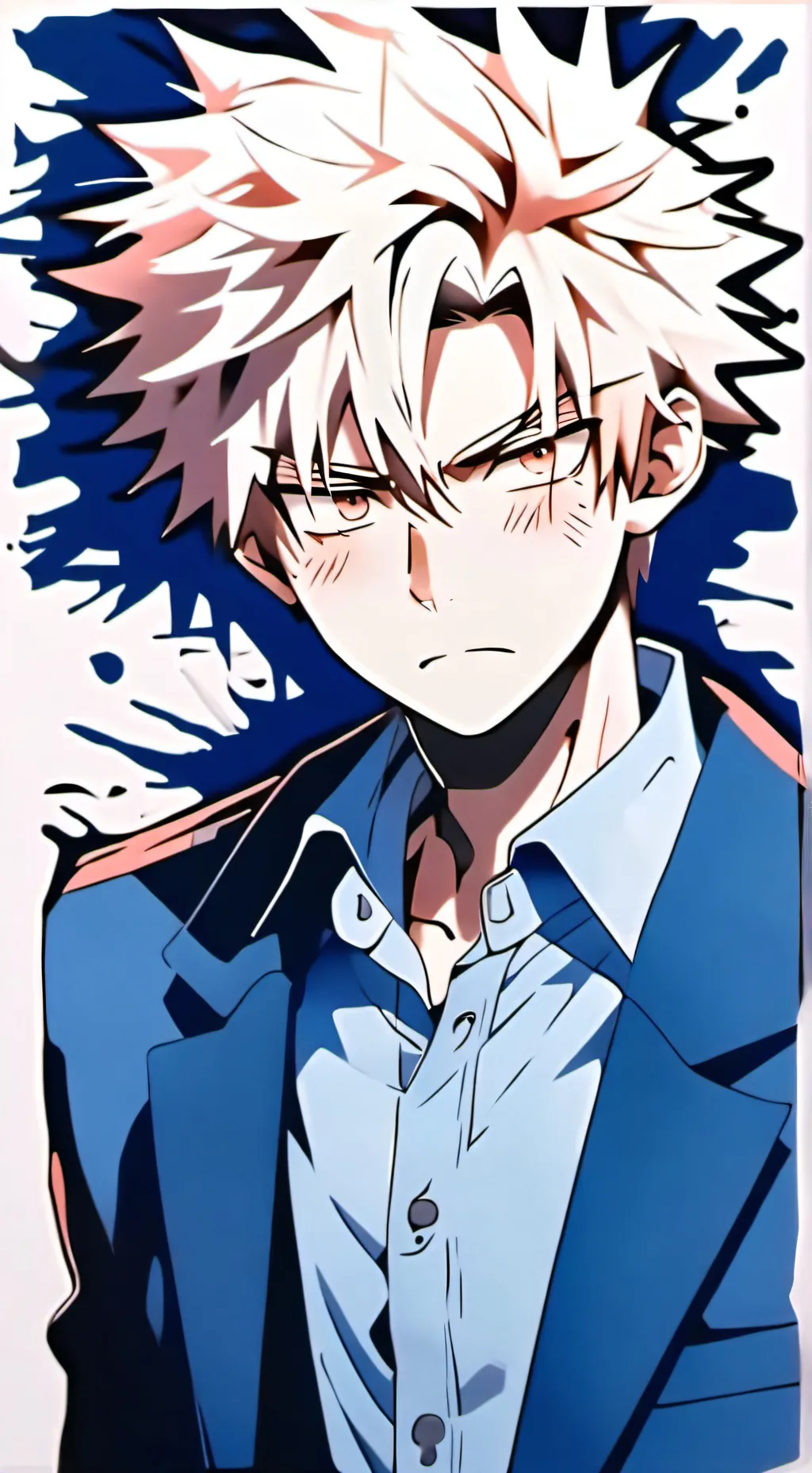 ai character: Bakugo background