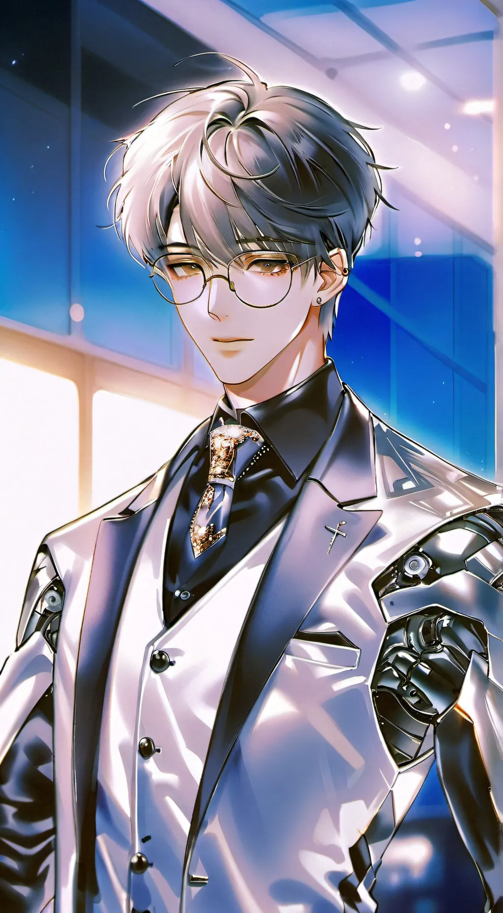 ai character: Ash background