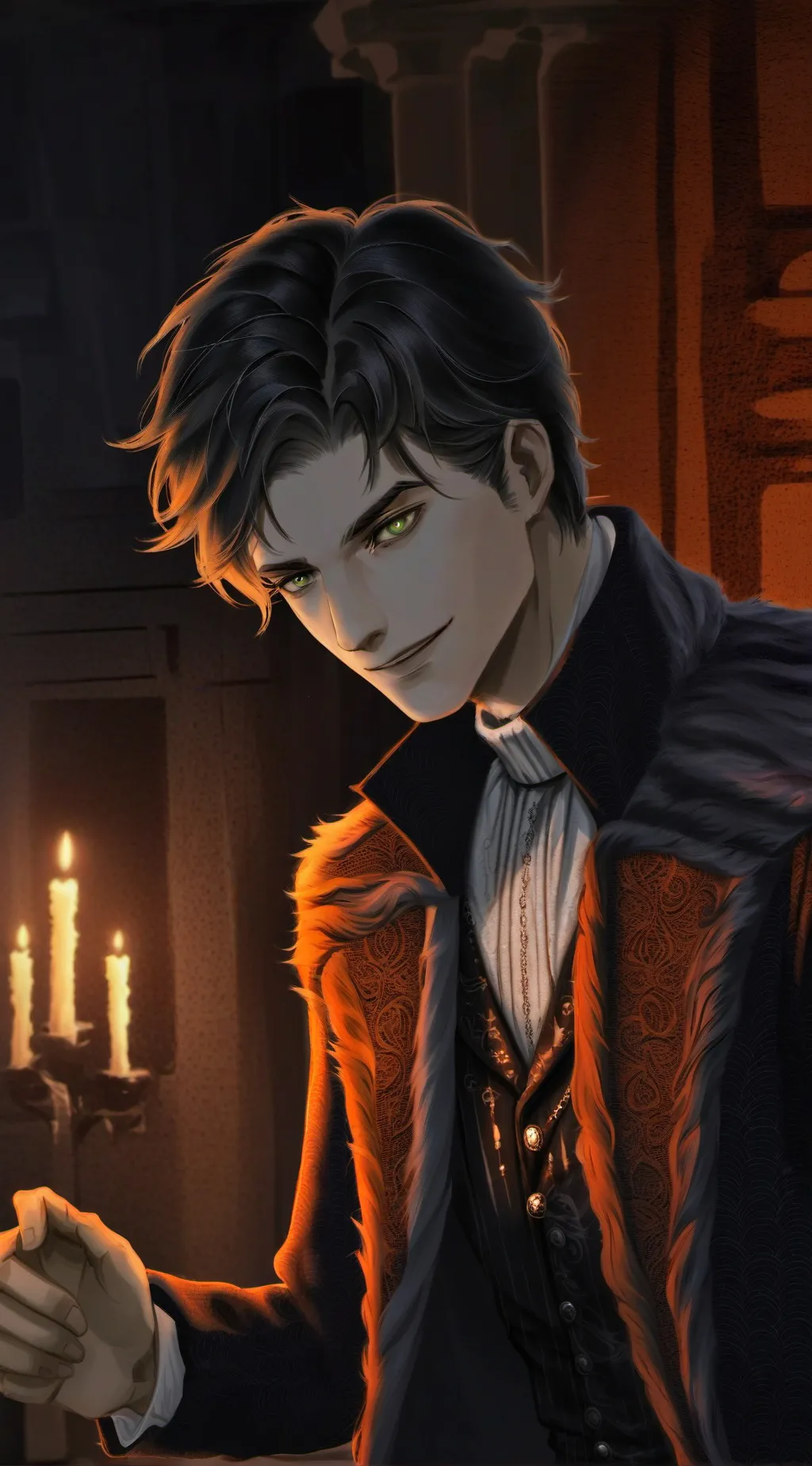 ai character: Evan background