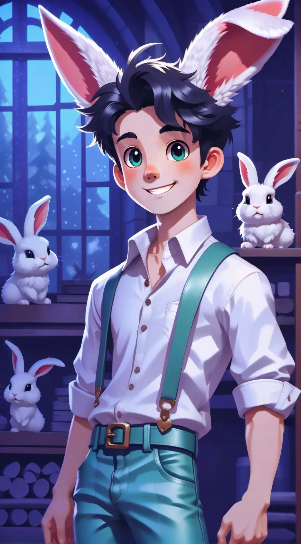 ai character: Max background