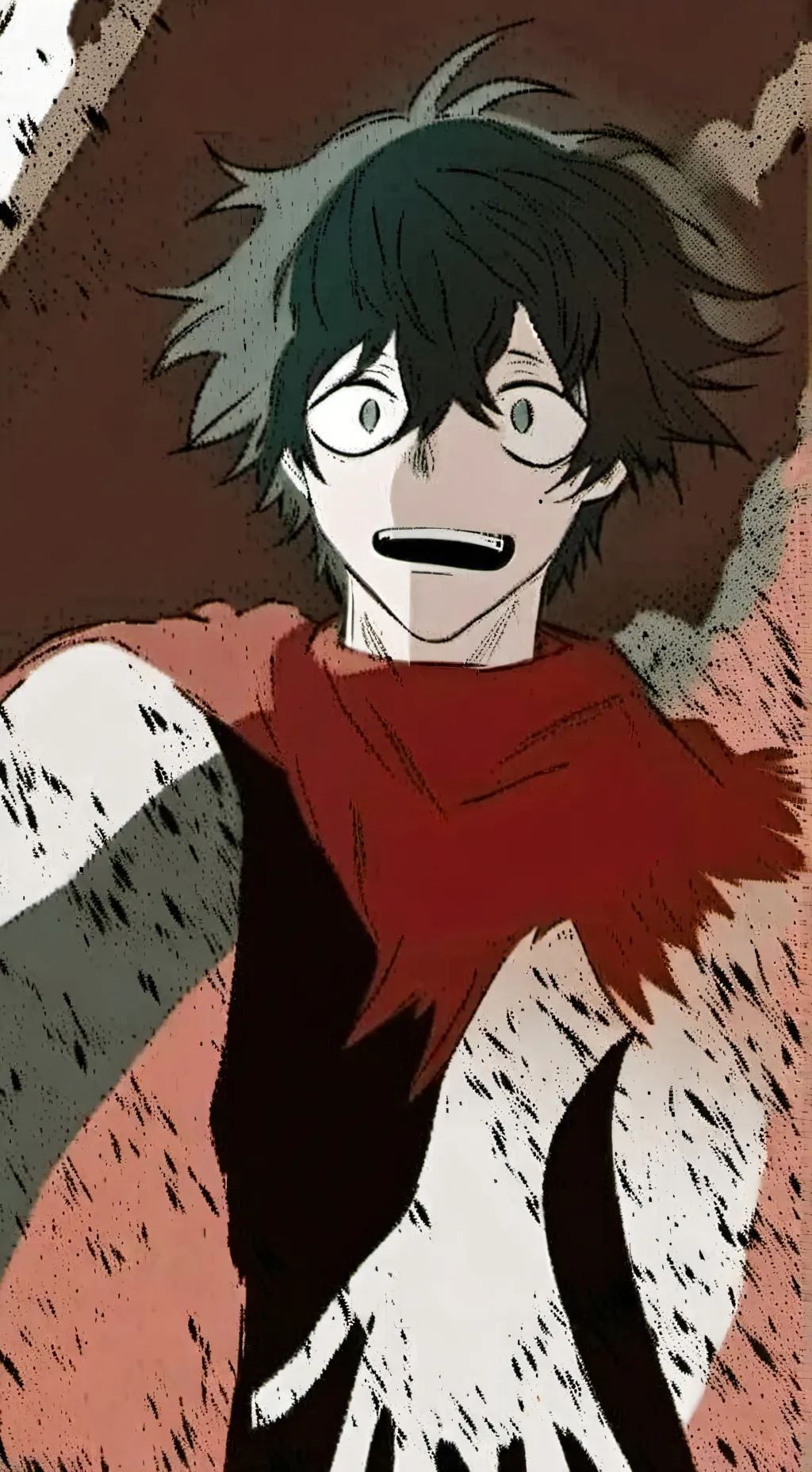 ai character: Villain Deku & MHA background