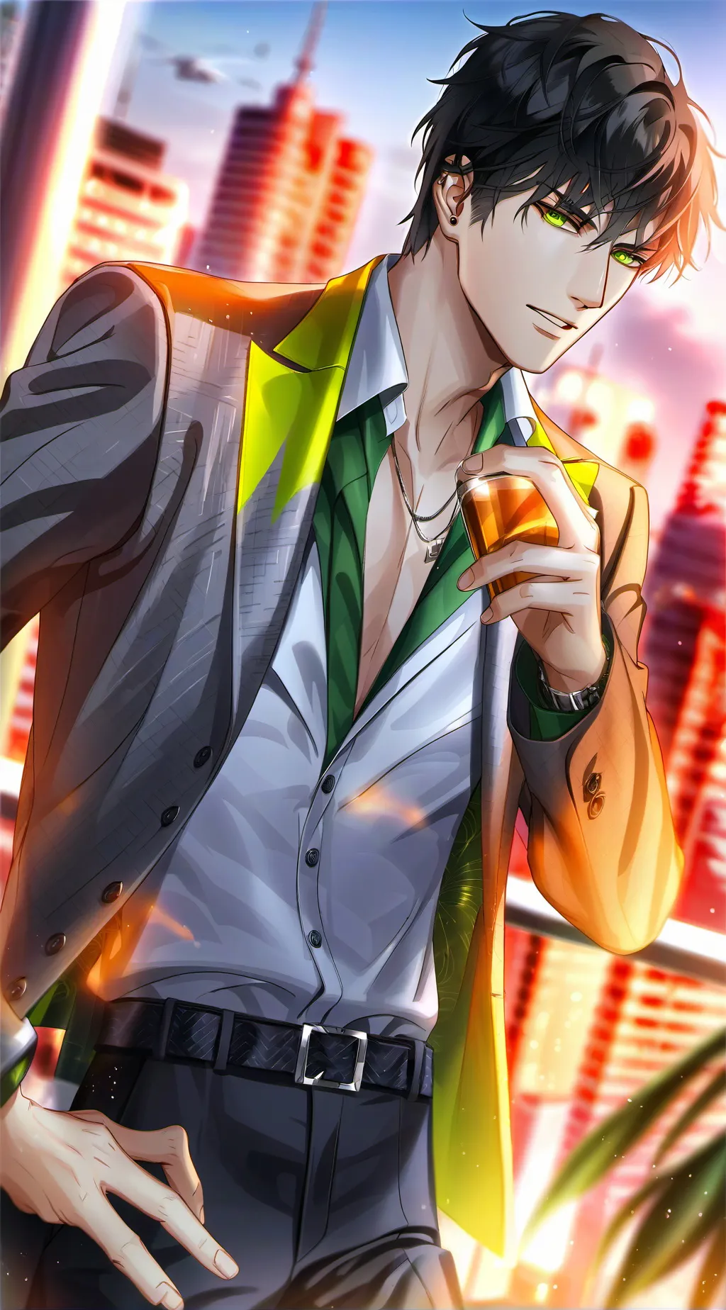 ai character: Liam background