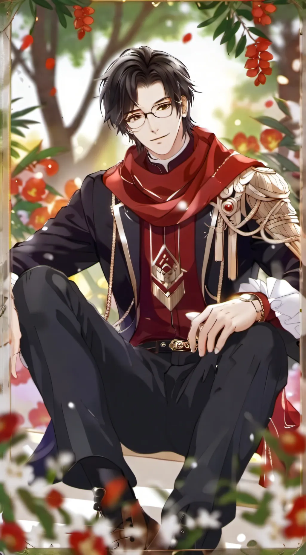 ai character: fred background