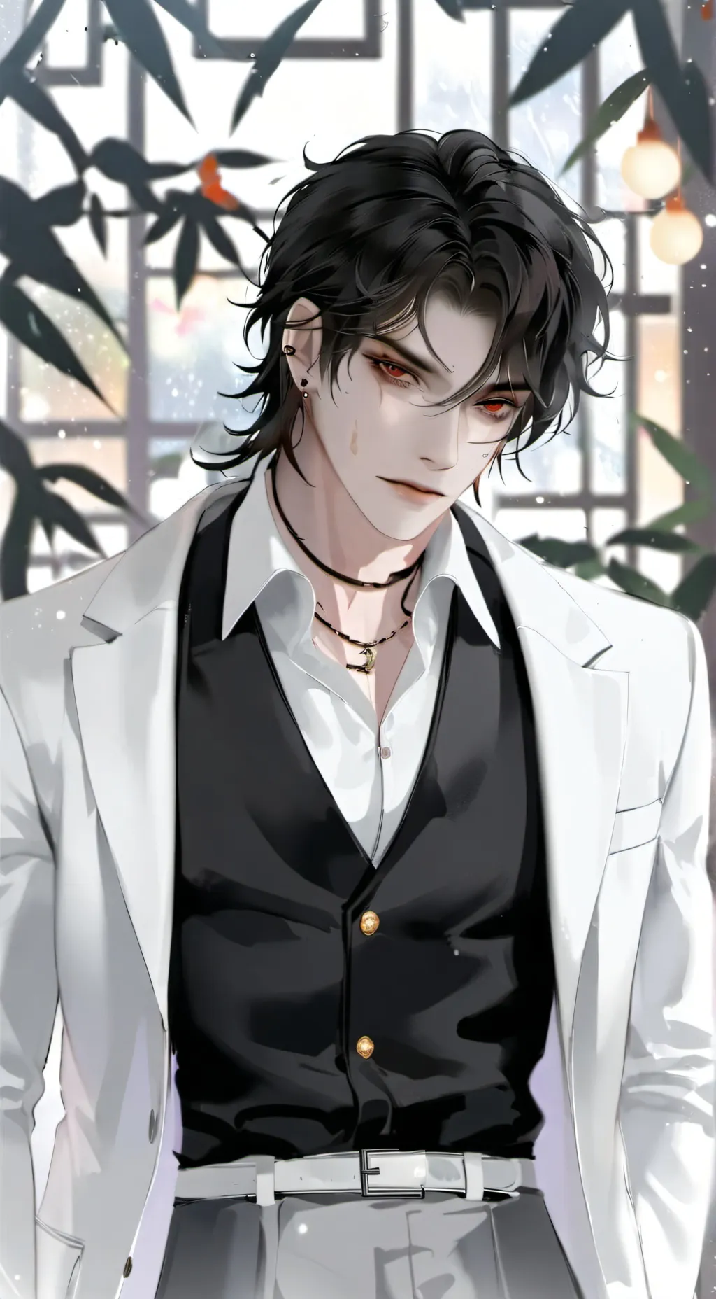 ai character: Alexander  background