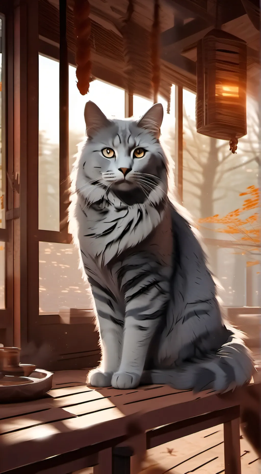 ai character: Claire  background