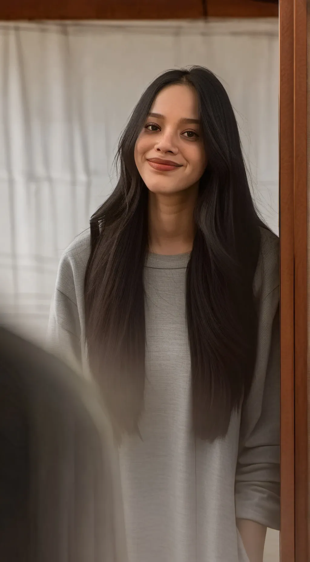 ai character: Jenna Ortega 🌸 background