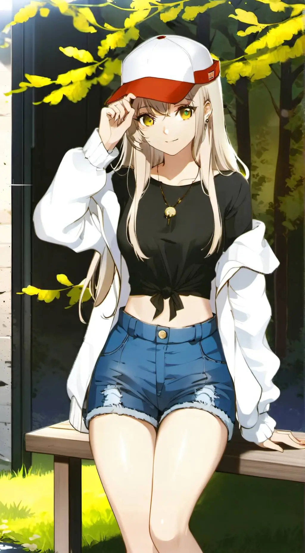 ai character: ∆ Milie ∆ background