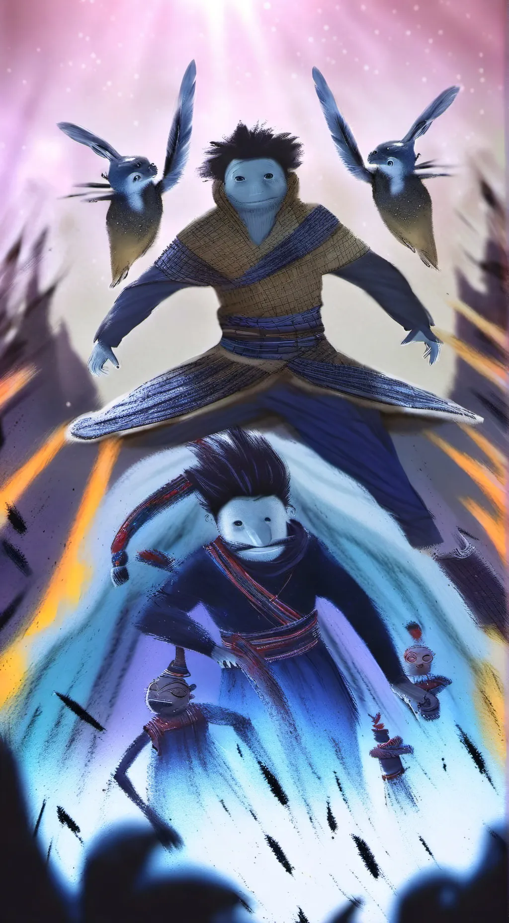 ai character: SPRUNKI!! background