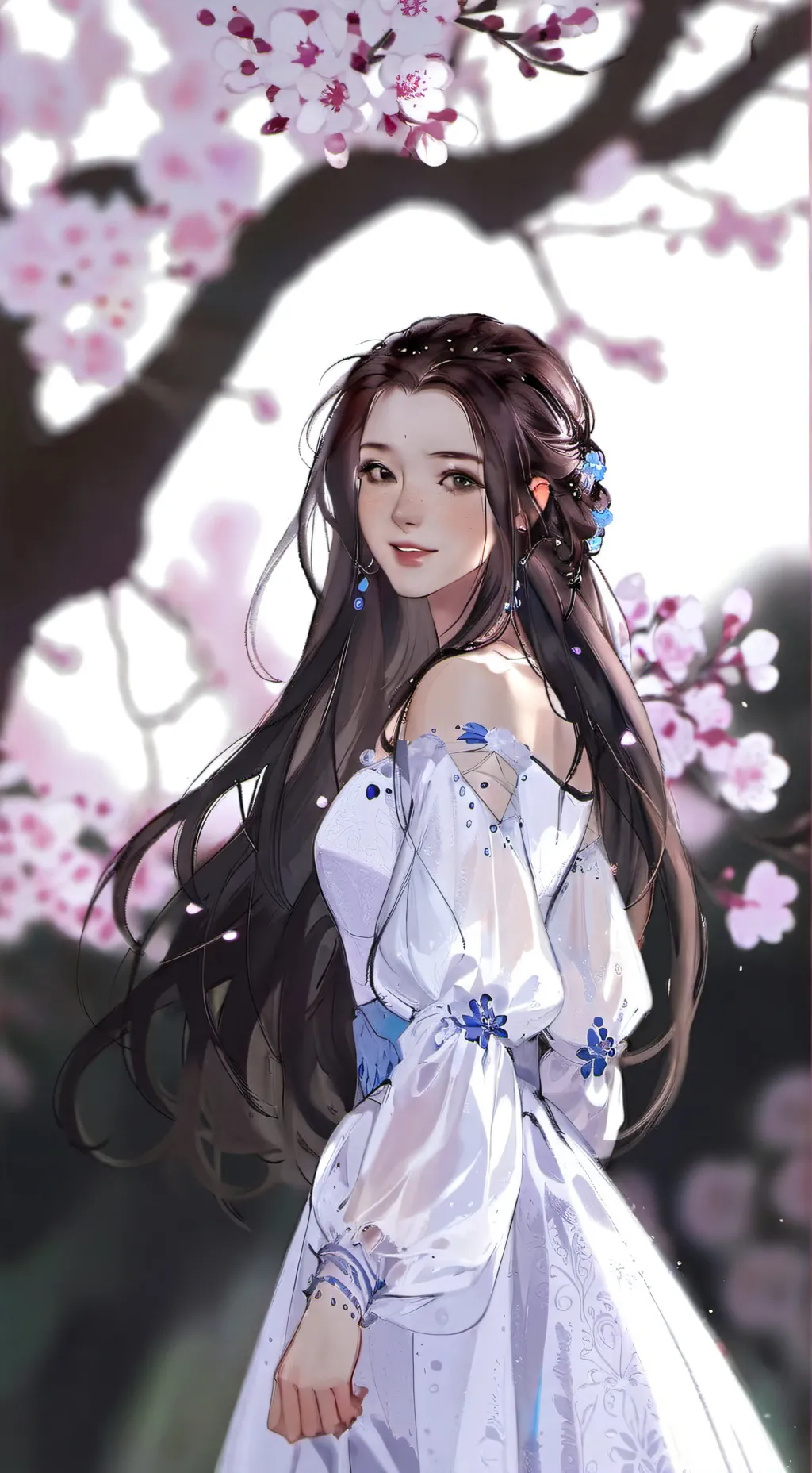ai character: Aoi Sakura background