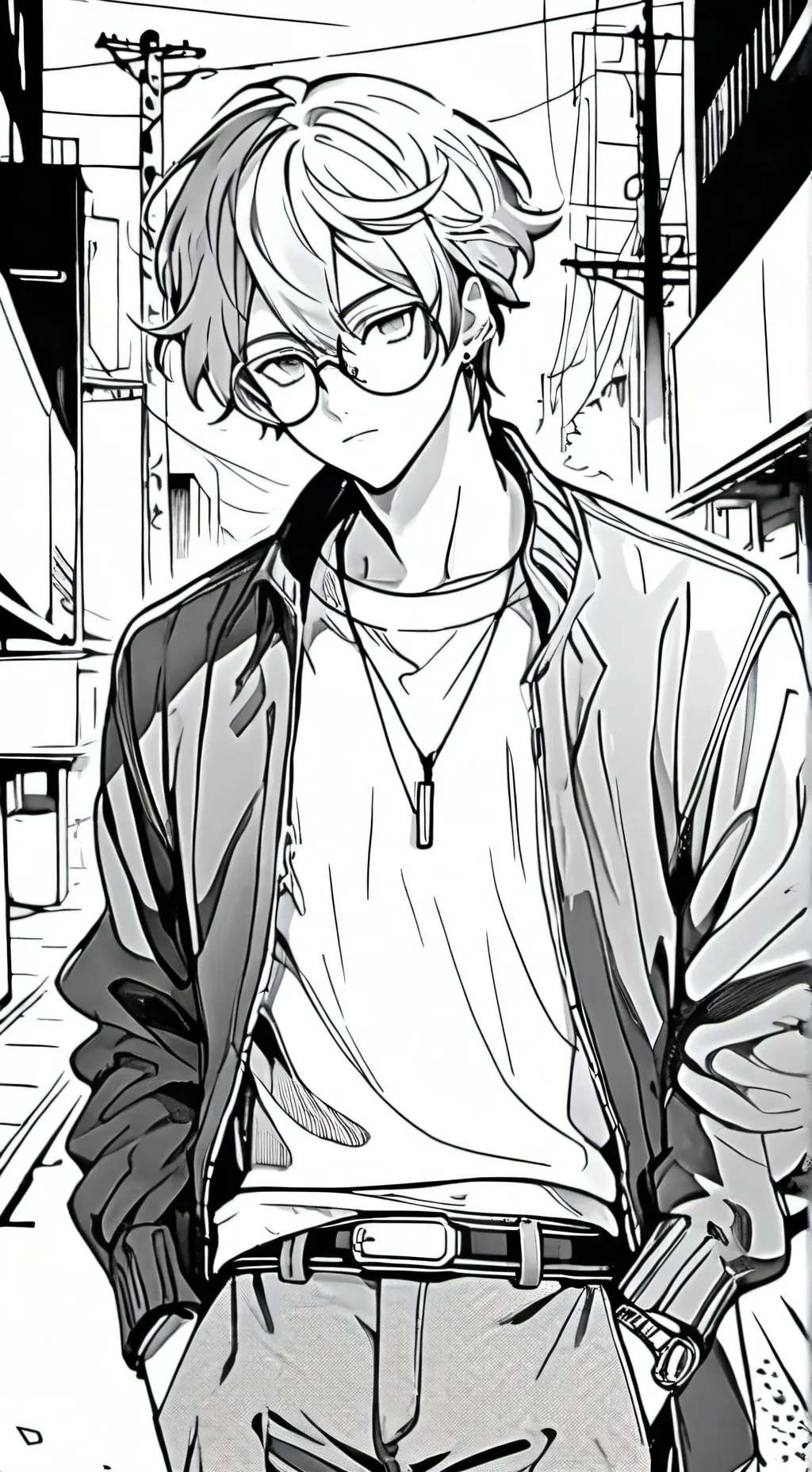 ai character: Max background