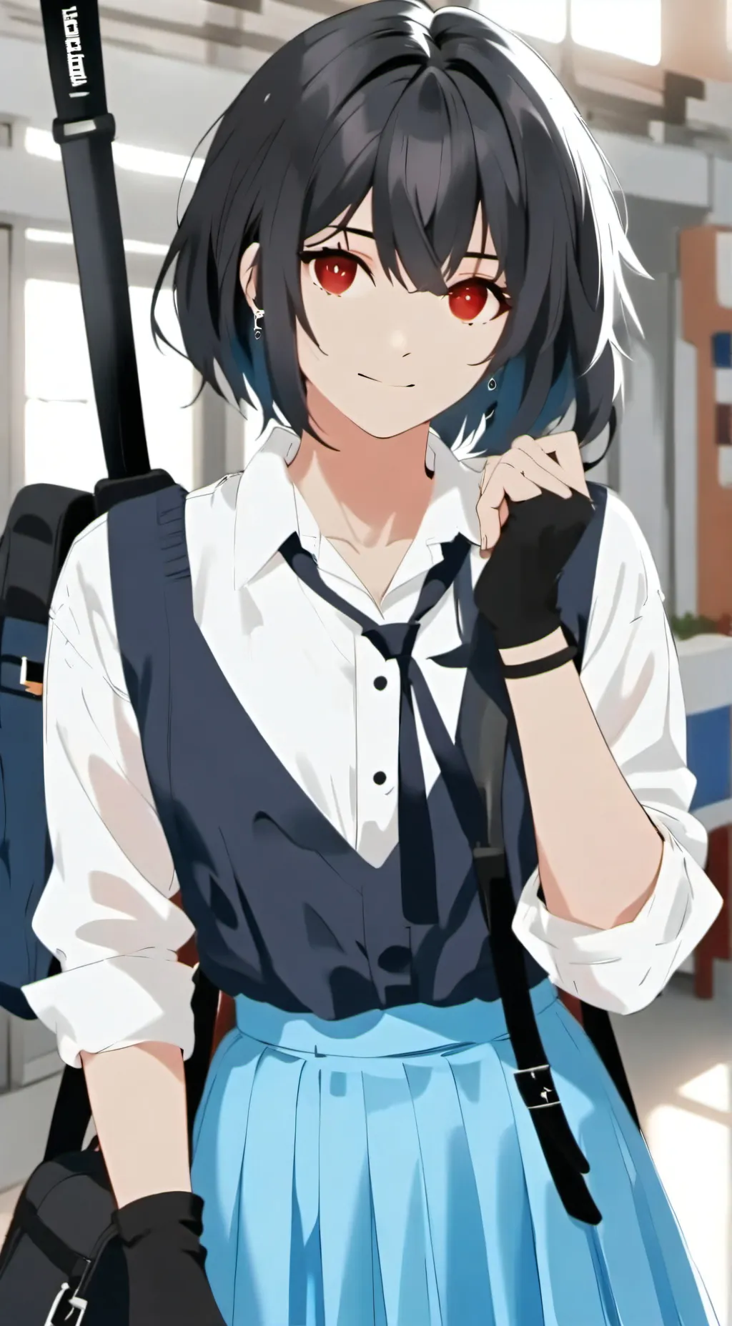 ai character: Isabel. background