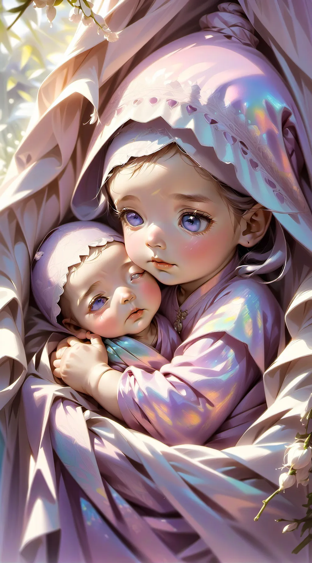 ai character: Babies background
