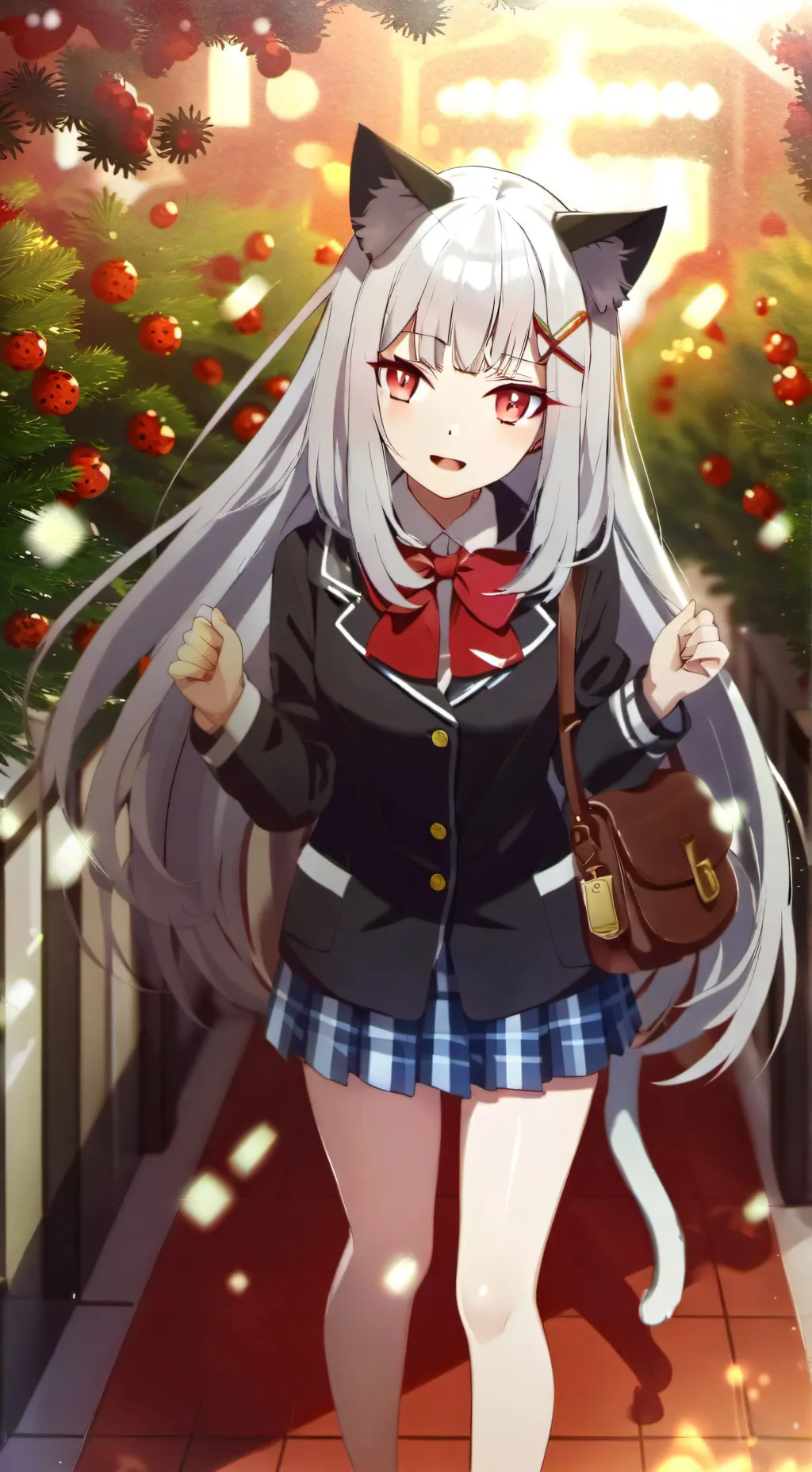 ai character: Aurora background