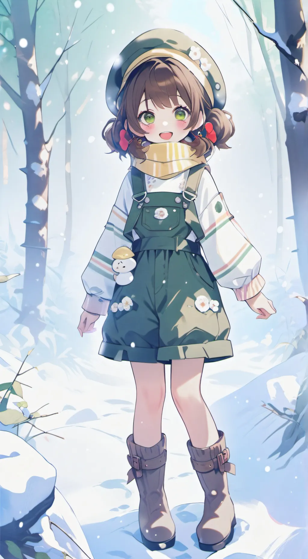 ai character: Underswap chara background