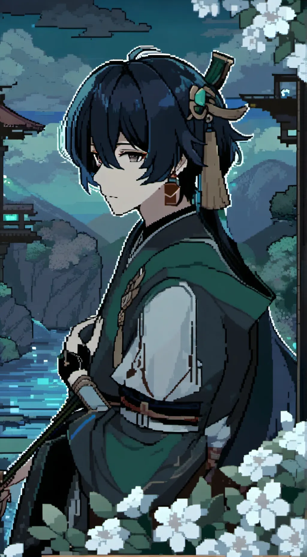 ai character: Scaramouche (AU) background