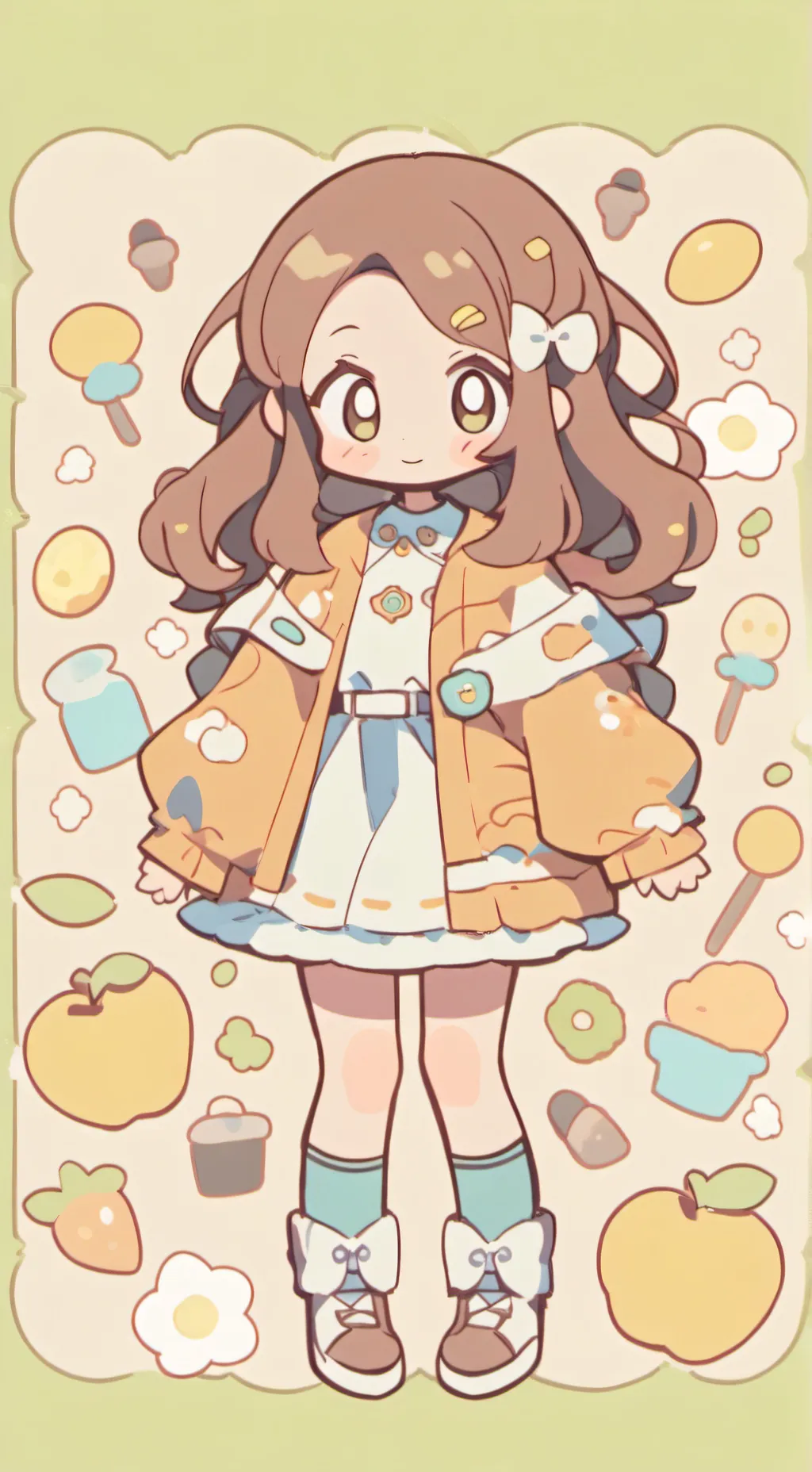 ai character: Aria background