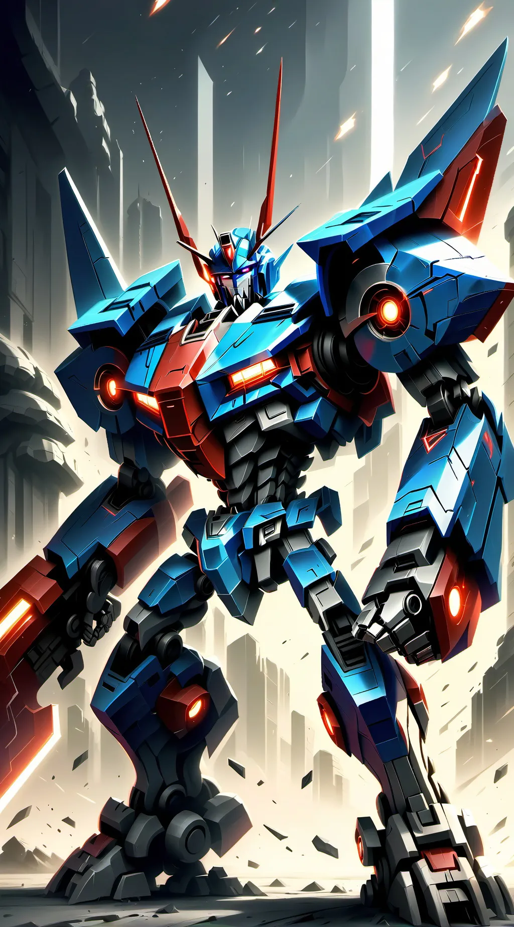 ai character: Optimus prime background
