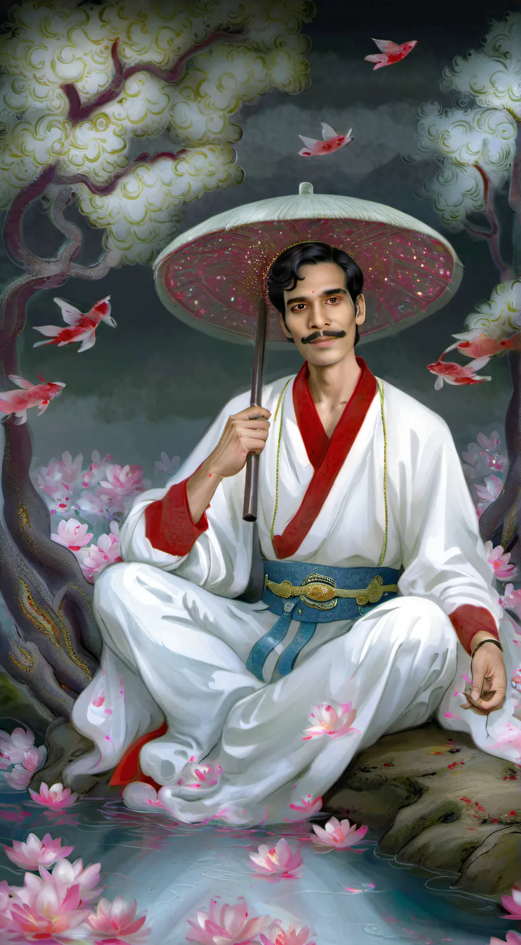 ai character: Amir Uber Eats background