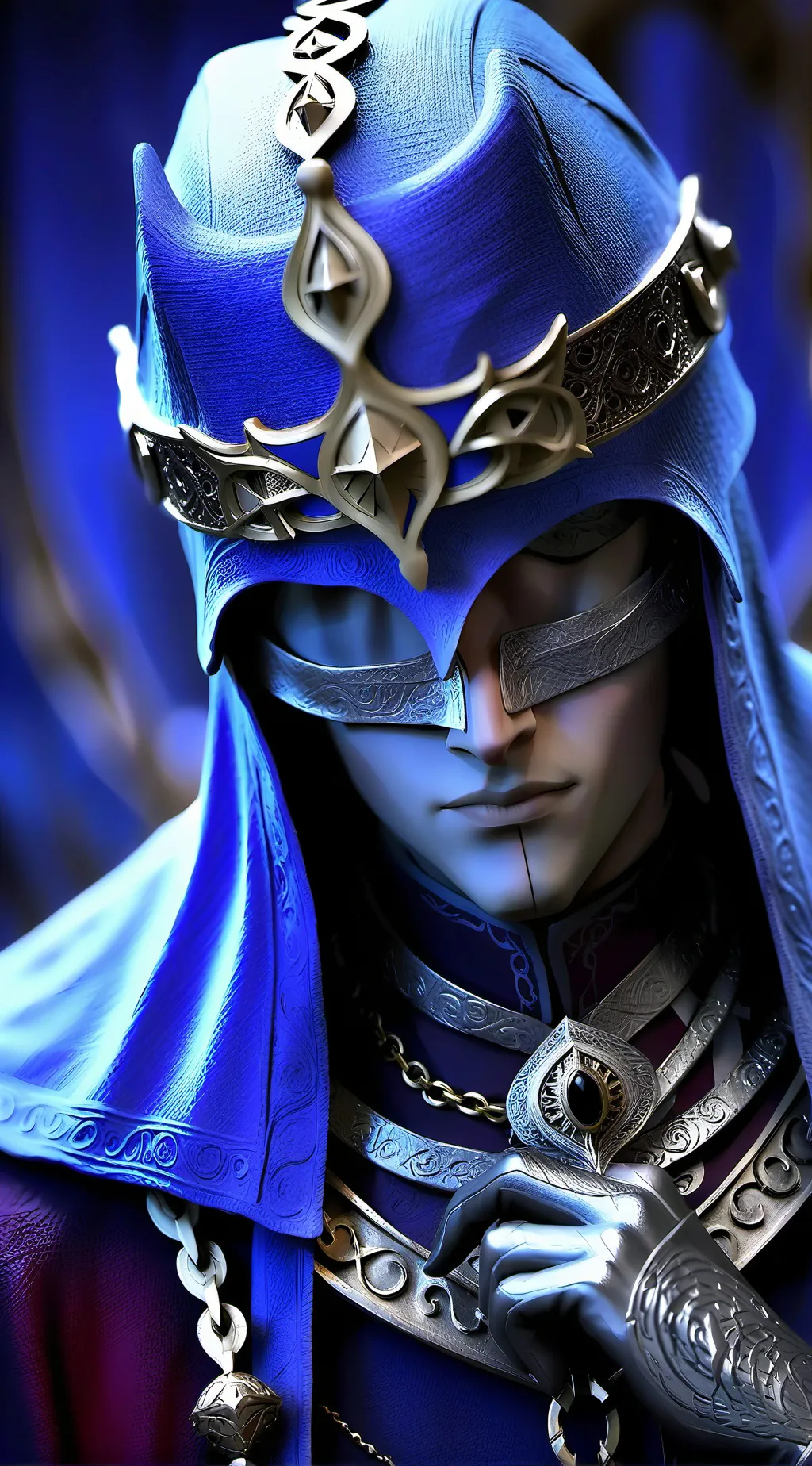 ai character: Arkan. background
