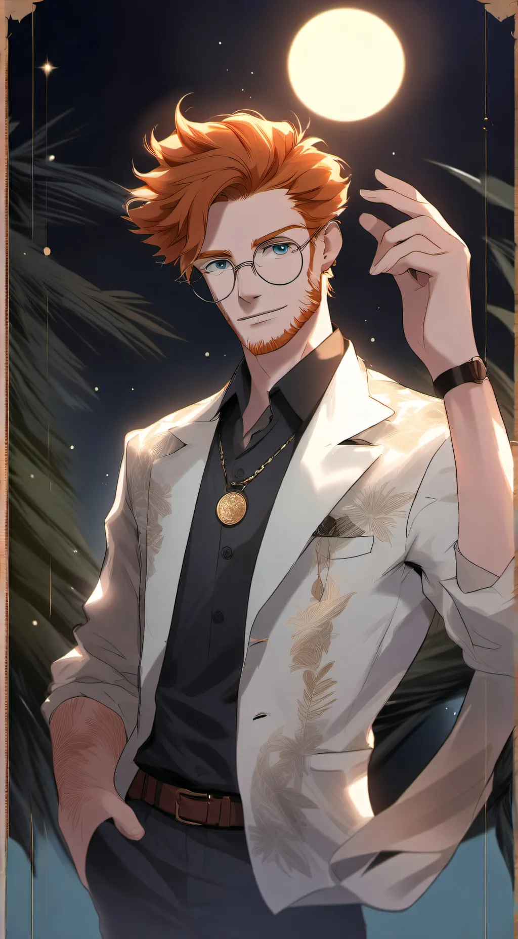 ai character: 🏅dr bight🏅 background