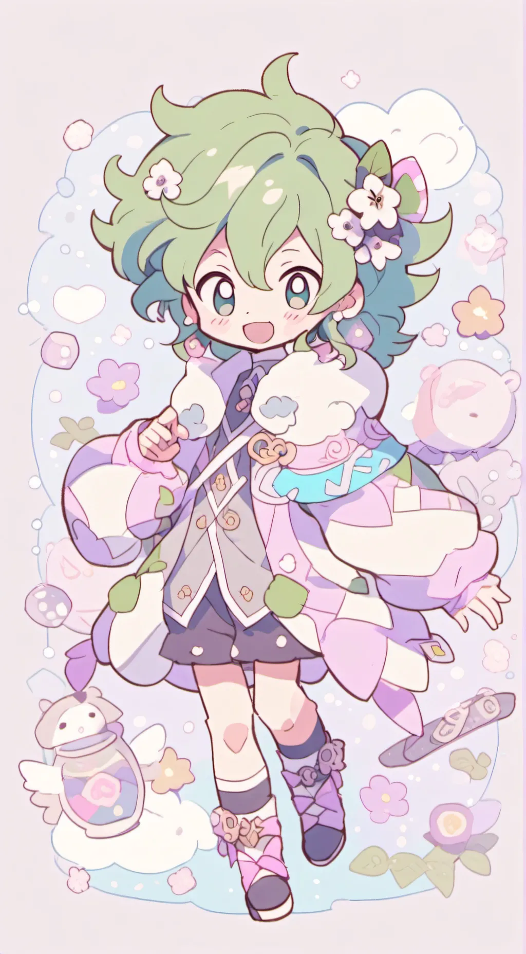 ai character: MHA background
