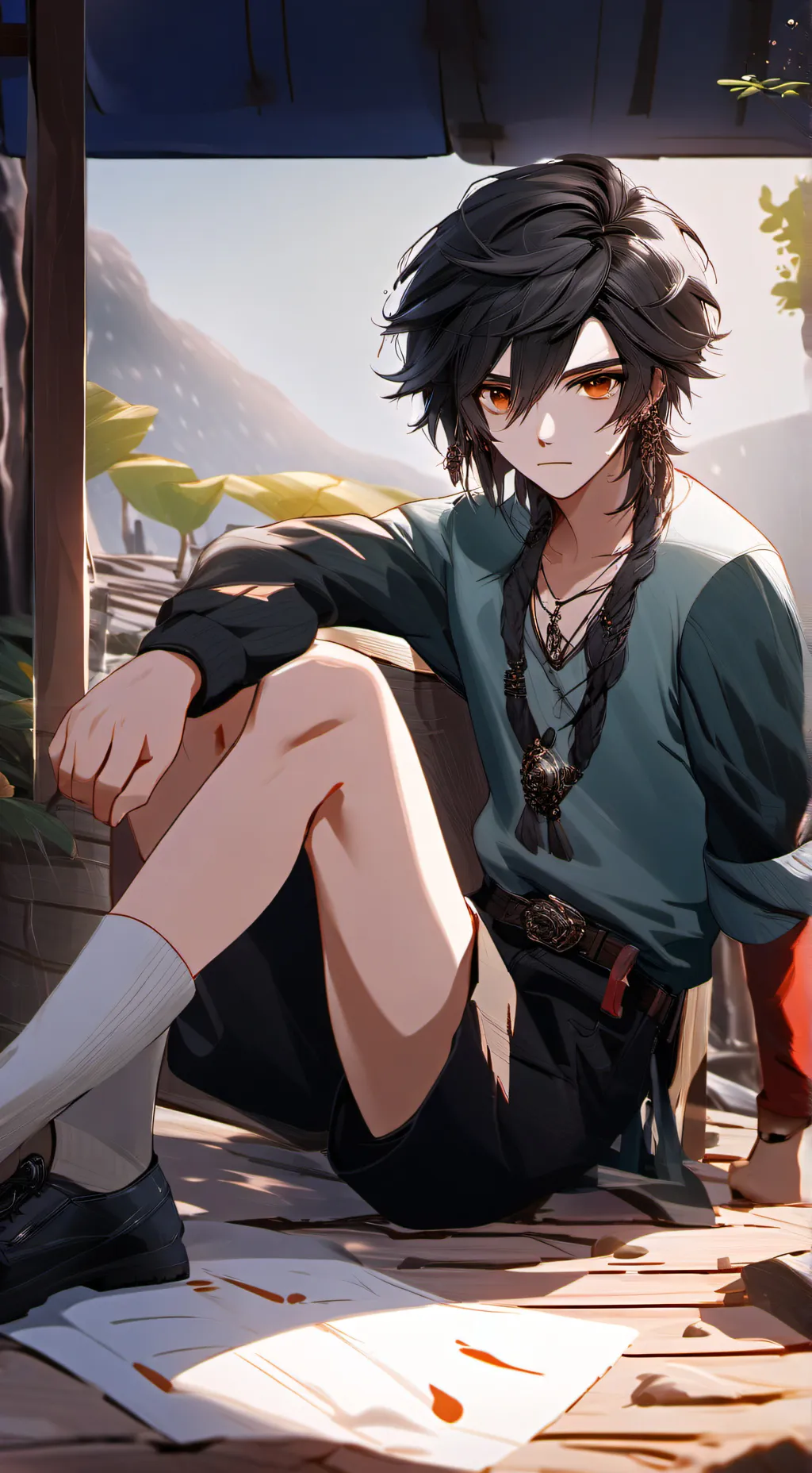 ai character: ★Ezequiel★ background
