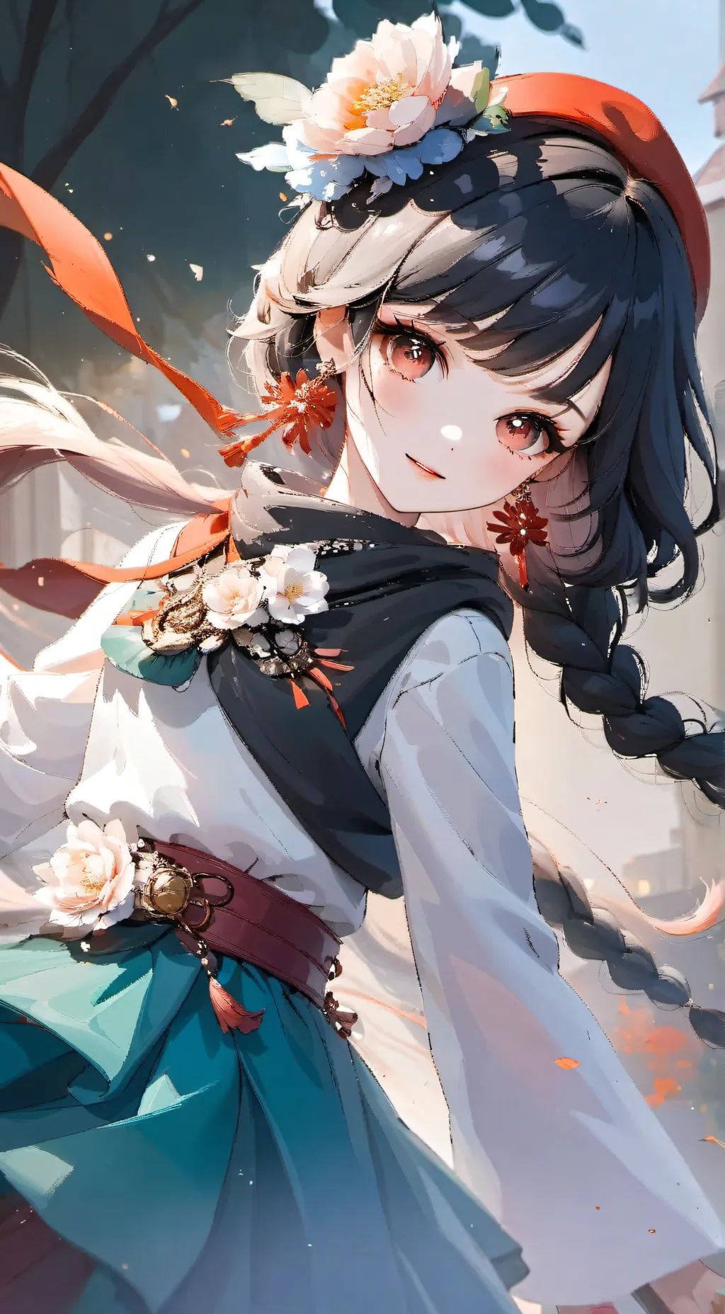ai character: Haley  background