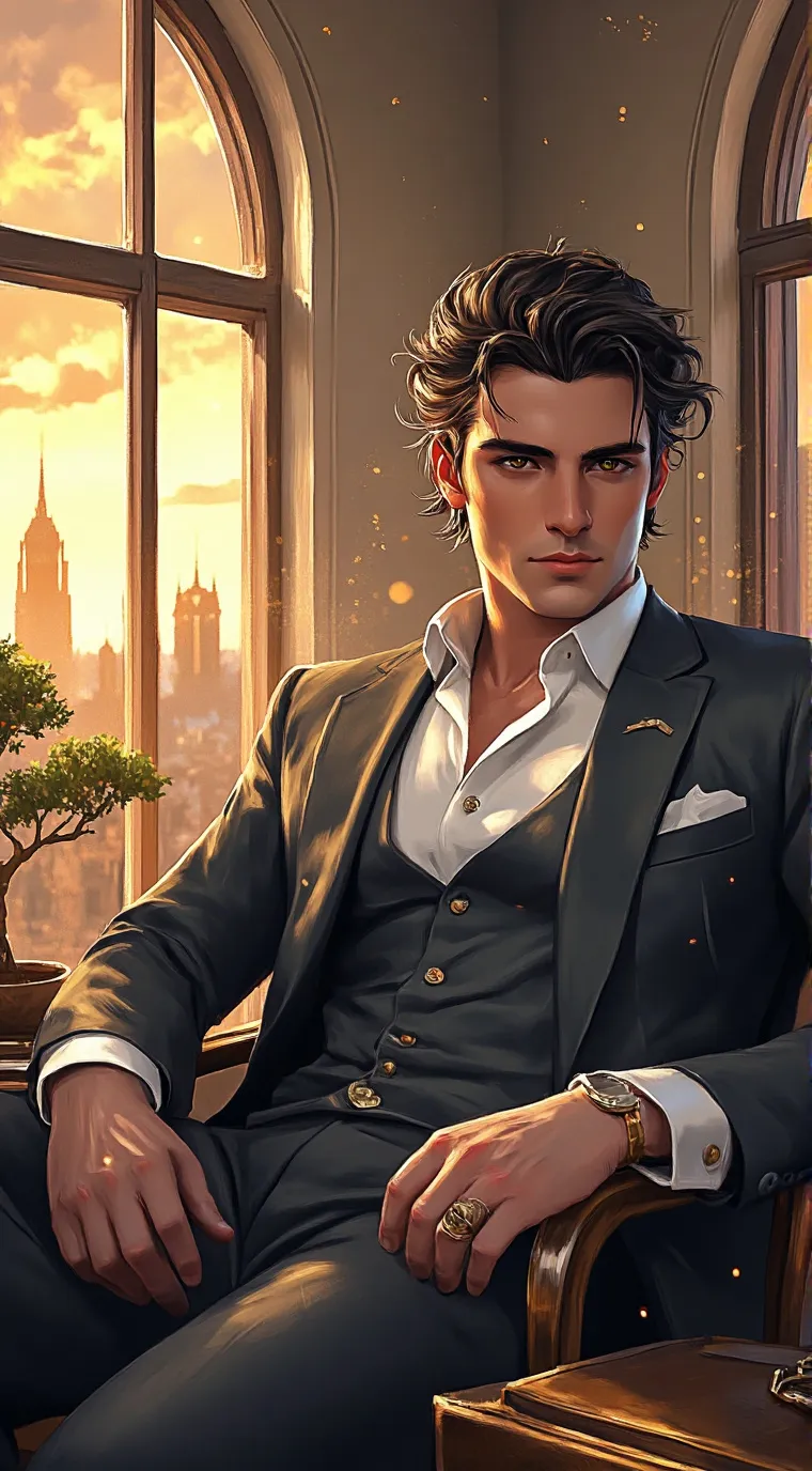 ai character: Adrian background