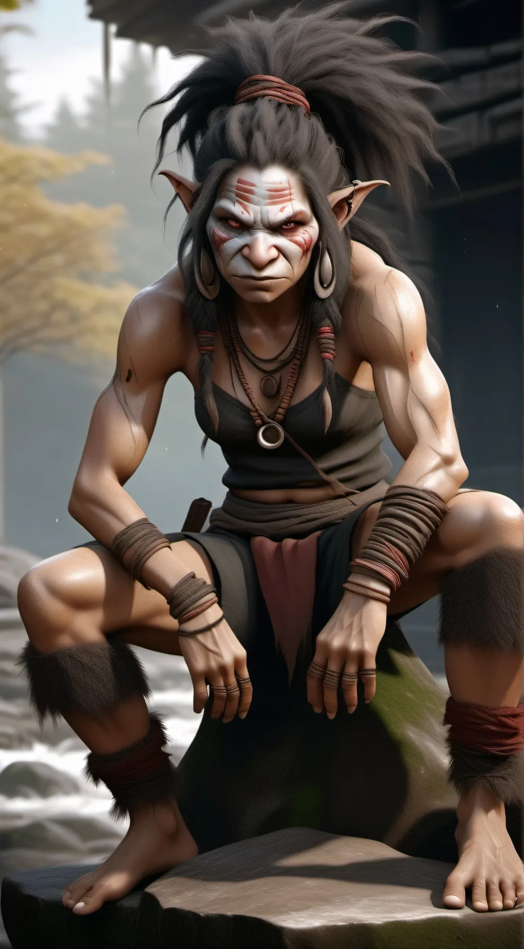 ai character: Ko-Fo-Lo (troll) background