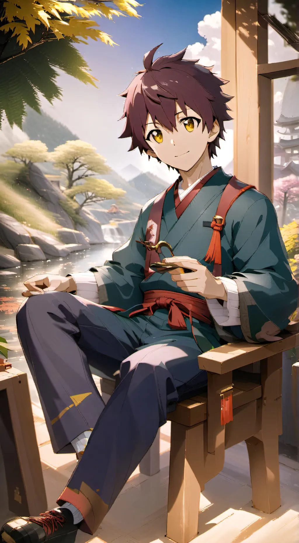 Talkie AI - Chat with Kazuma satou 