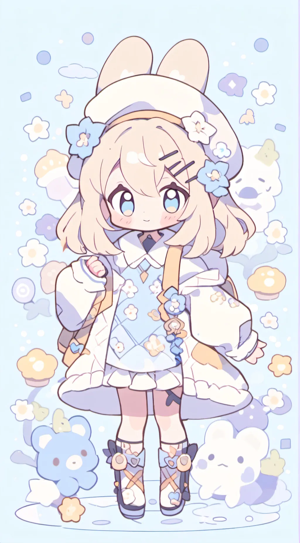 ai character: Shelly x vee background