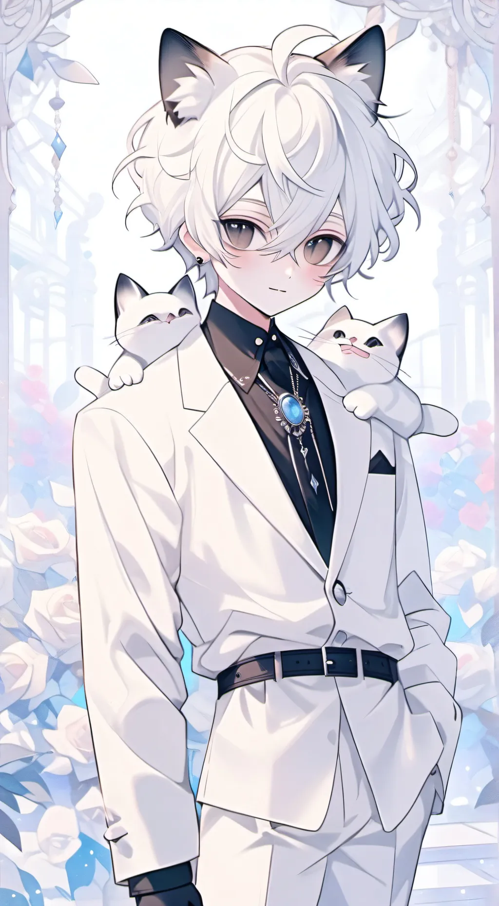 ai character: Xiao zhan background
