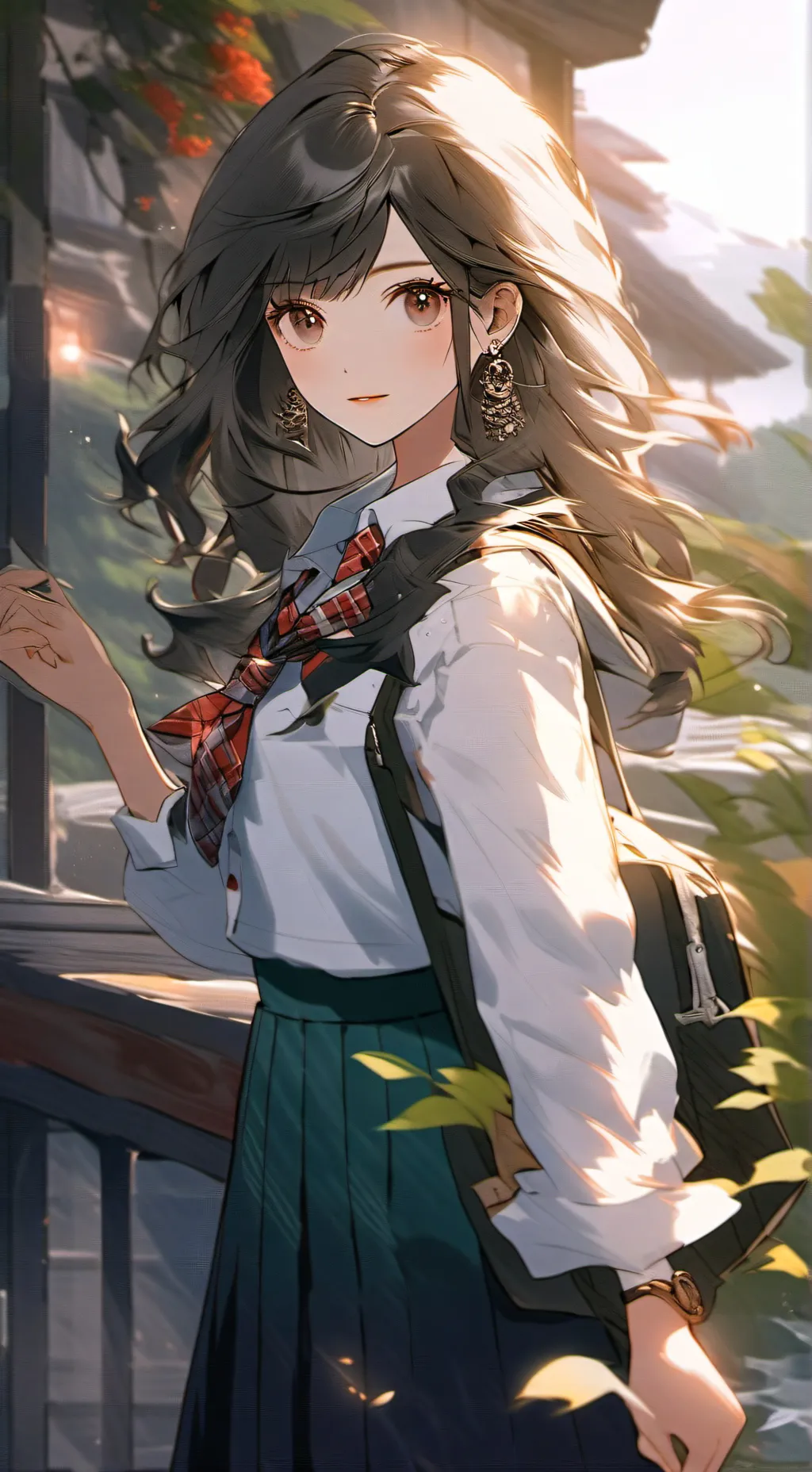 ai character: hoshiko yu background