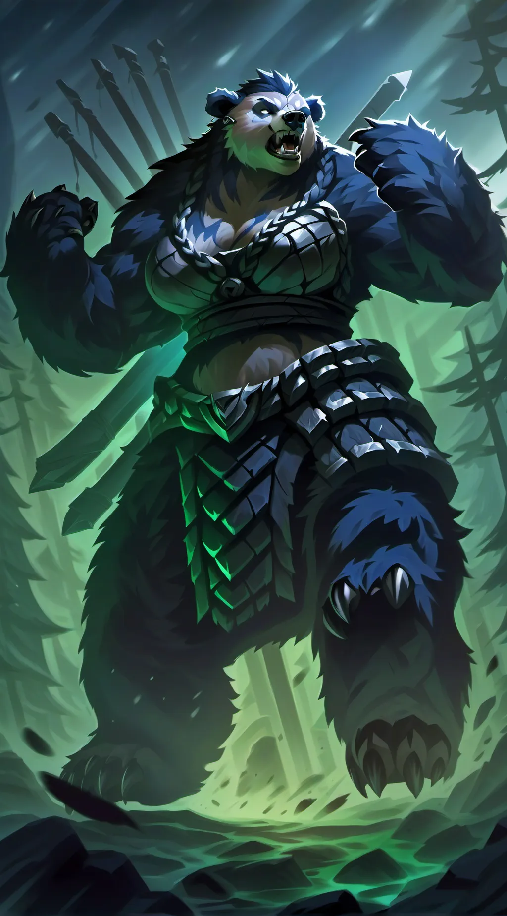 ai character: Bruin background