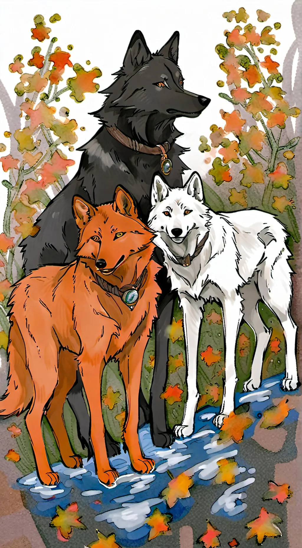 ai character: Wolves background