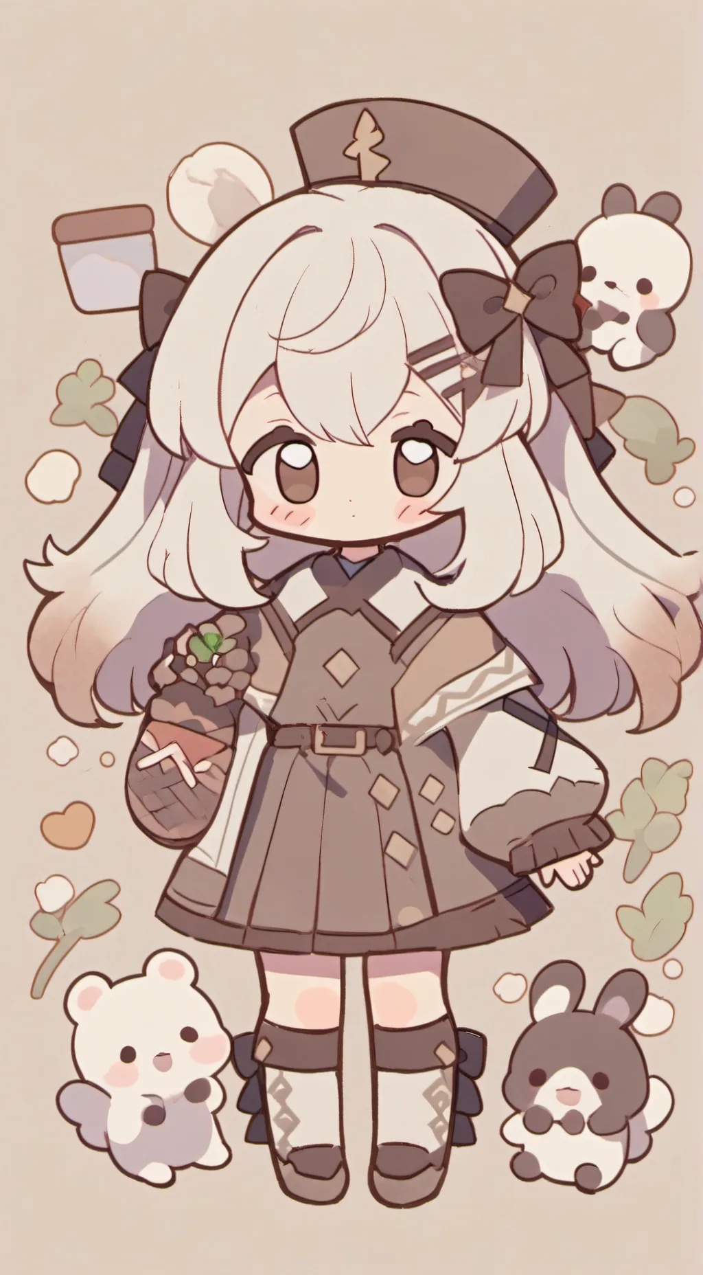 ai character: Sprunki hate you background