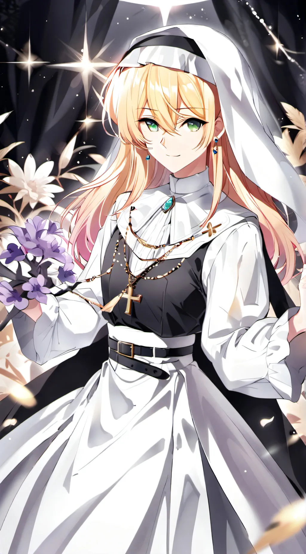 ai character: Sharon Holygrail background