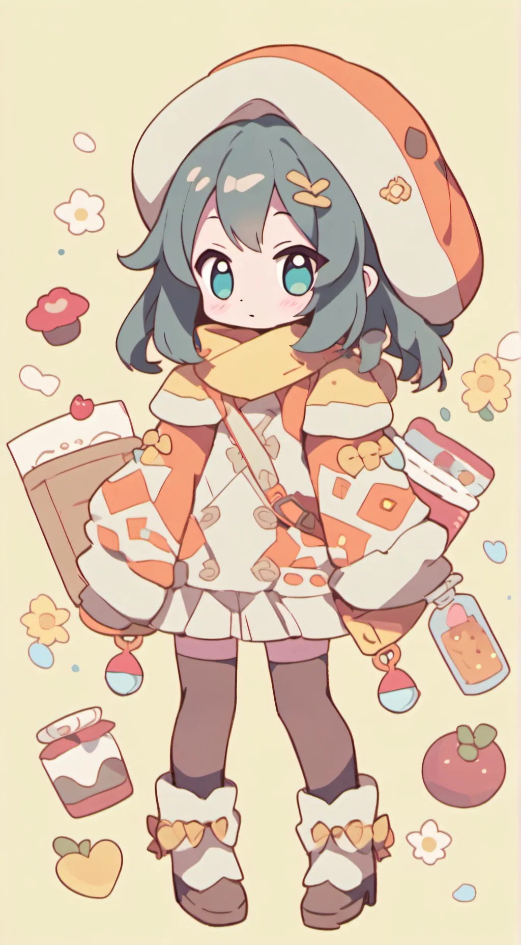 ai character: Makomo background