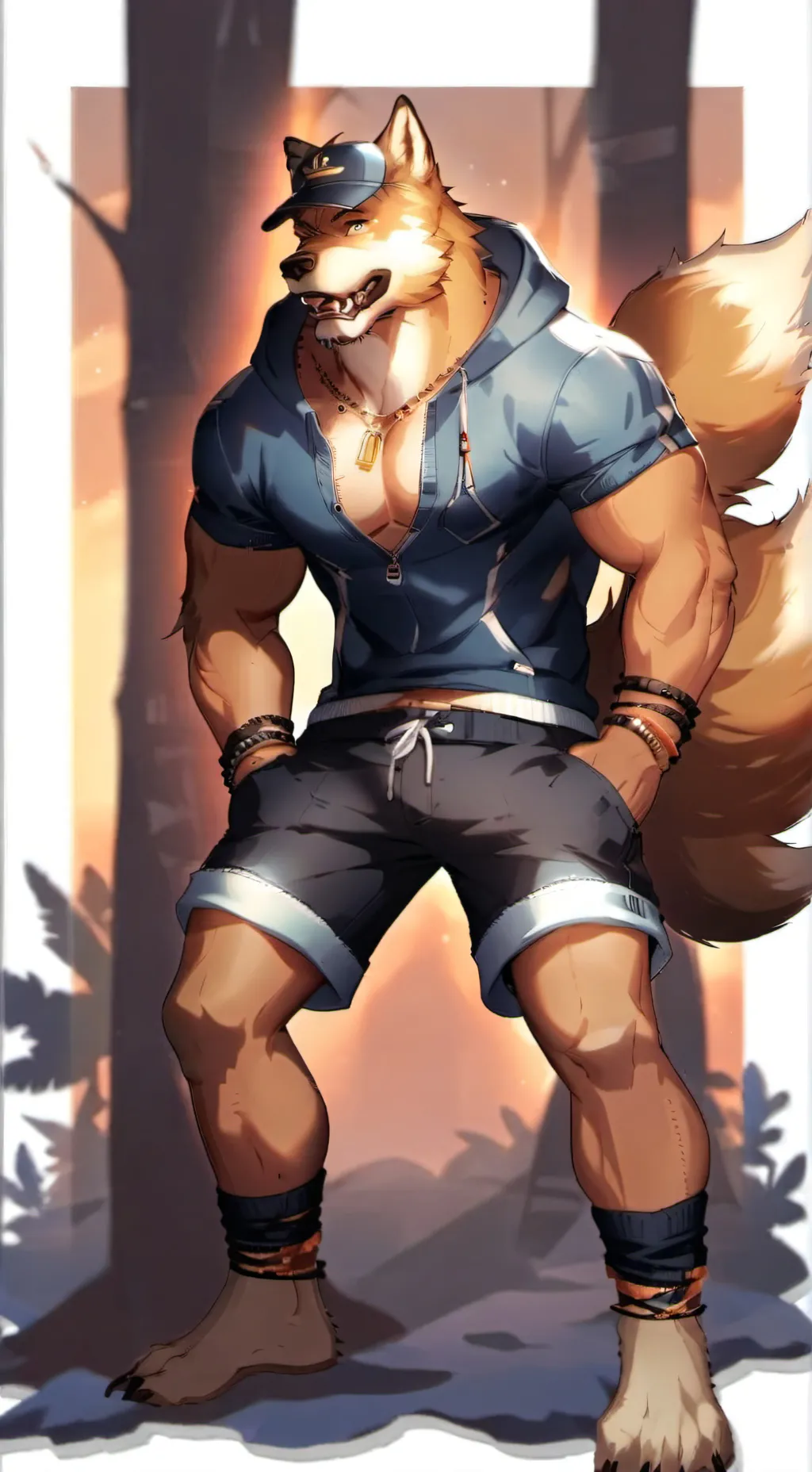 ai character: Jhon  background