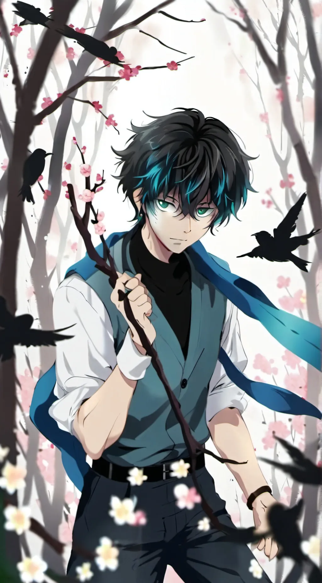 ai character: deku vilão? background