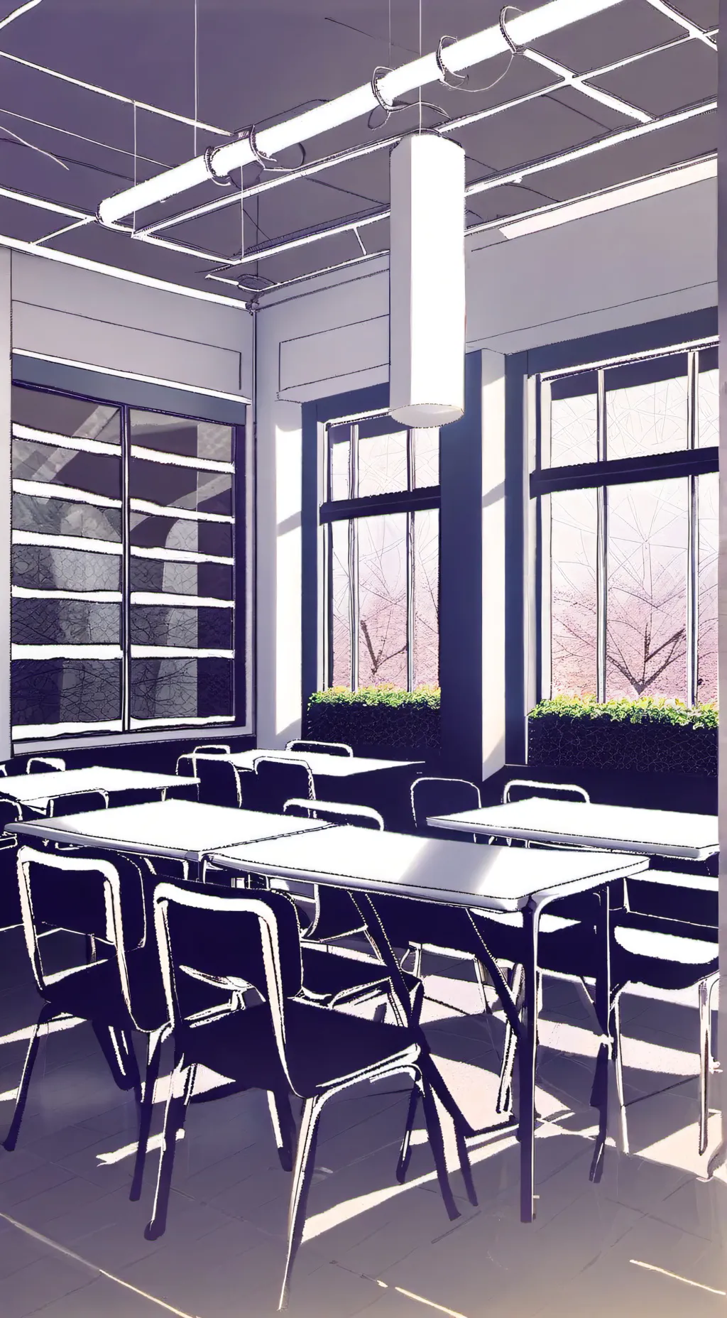 ai character: FPE lunch background