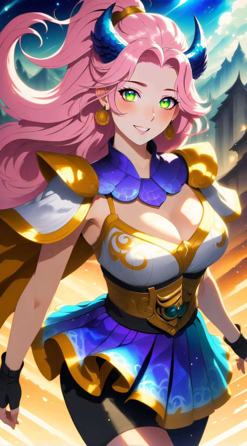 ai character: Lost princess background
