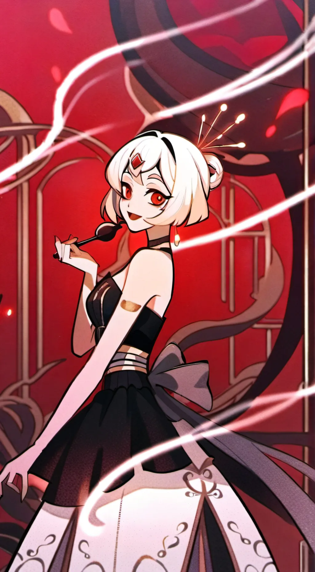 ai character: Tina background