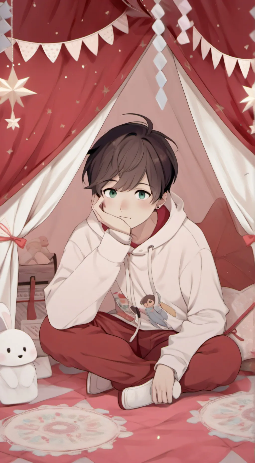 ai character: Fred background