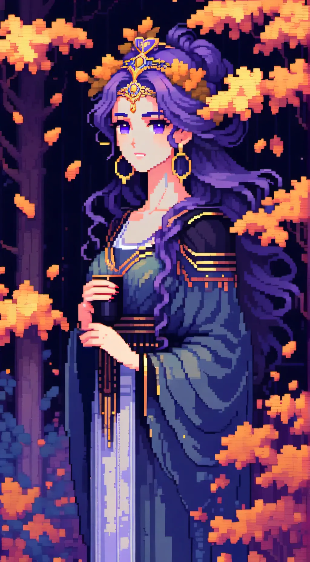 ai character: Demeter background