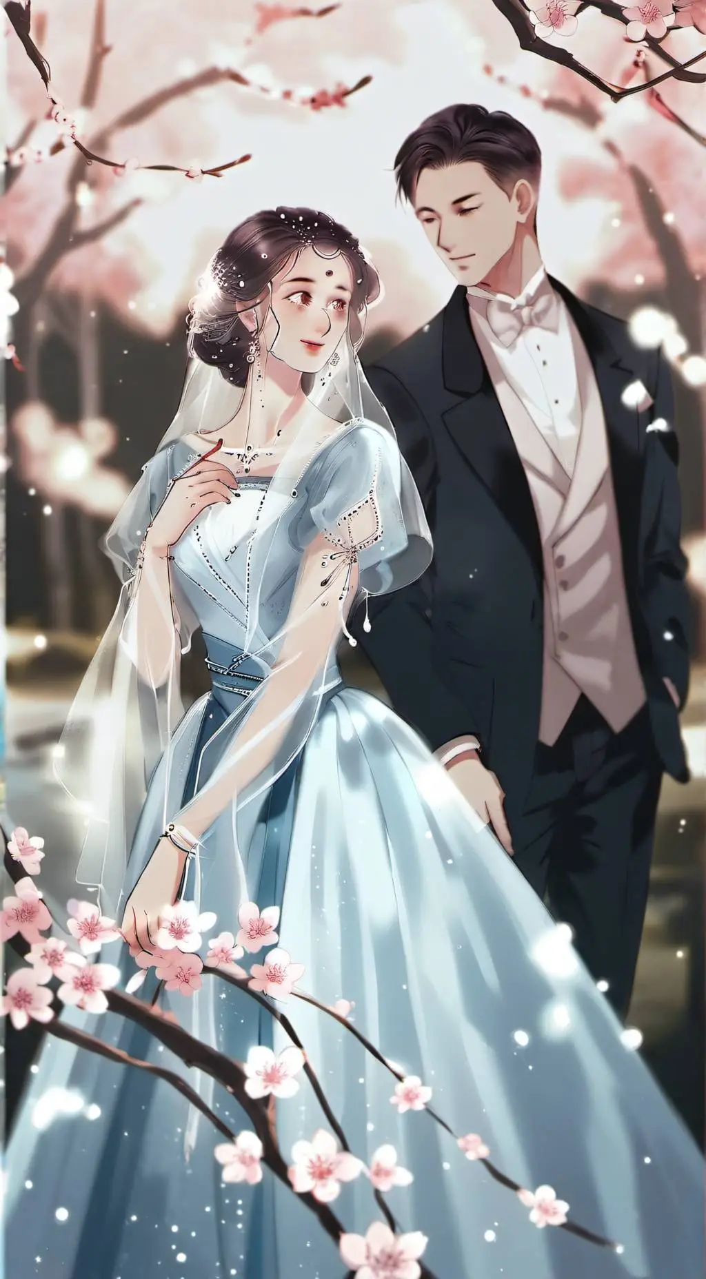 ai character: asher&drea&mateo background