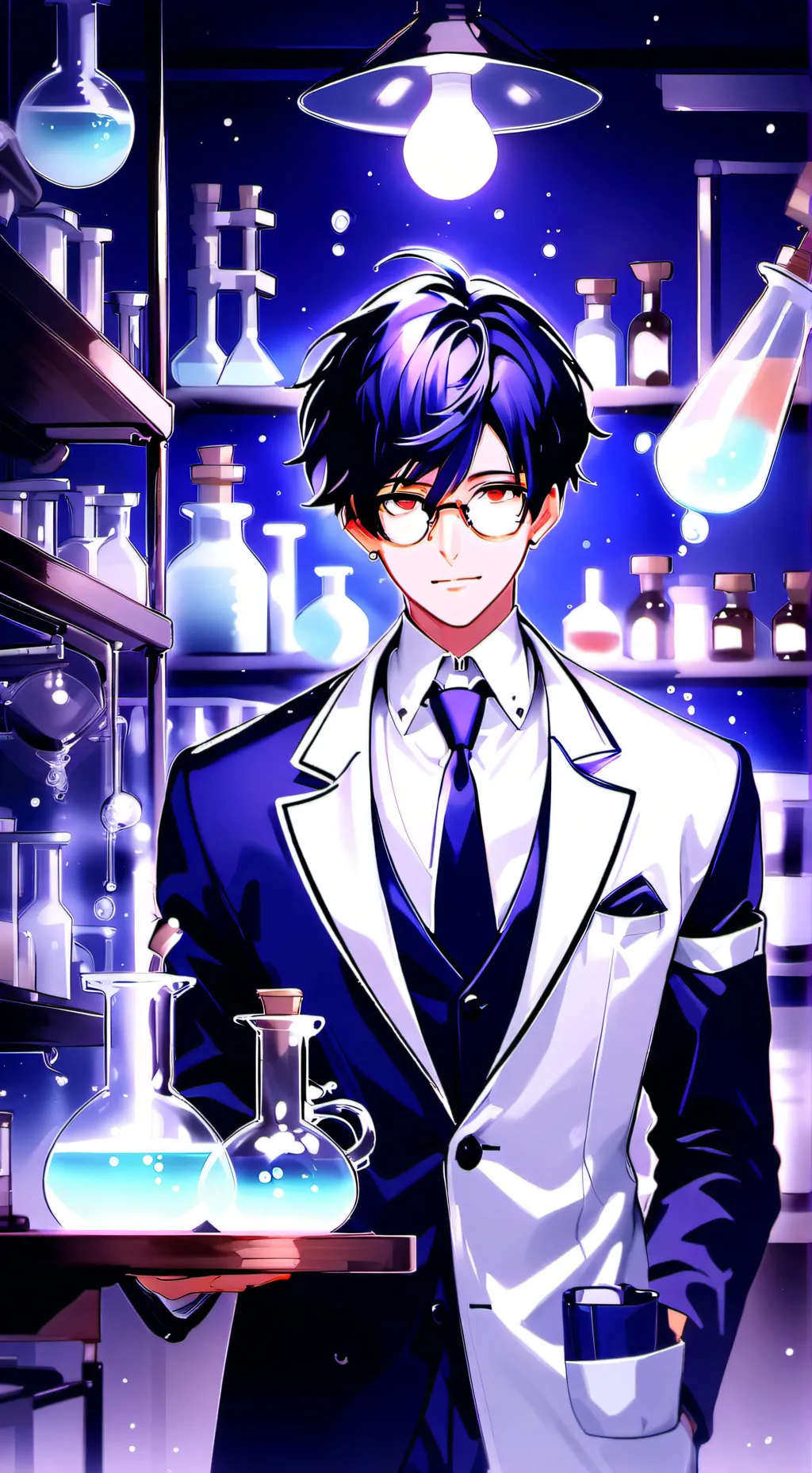 ai character: Butler Albert background