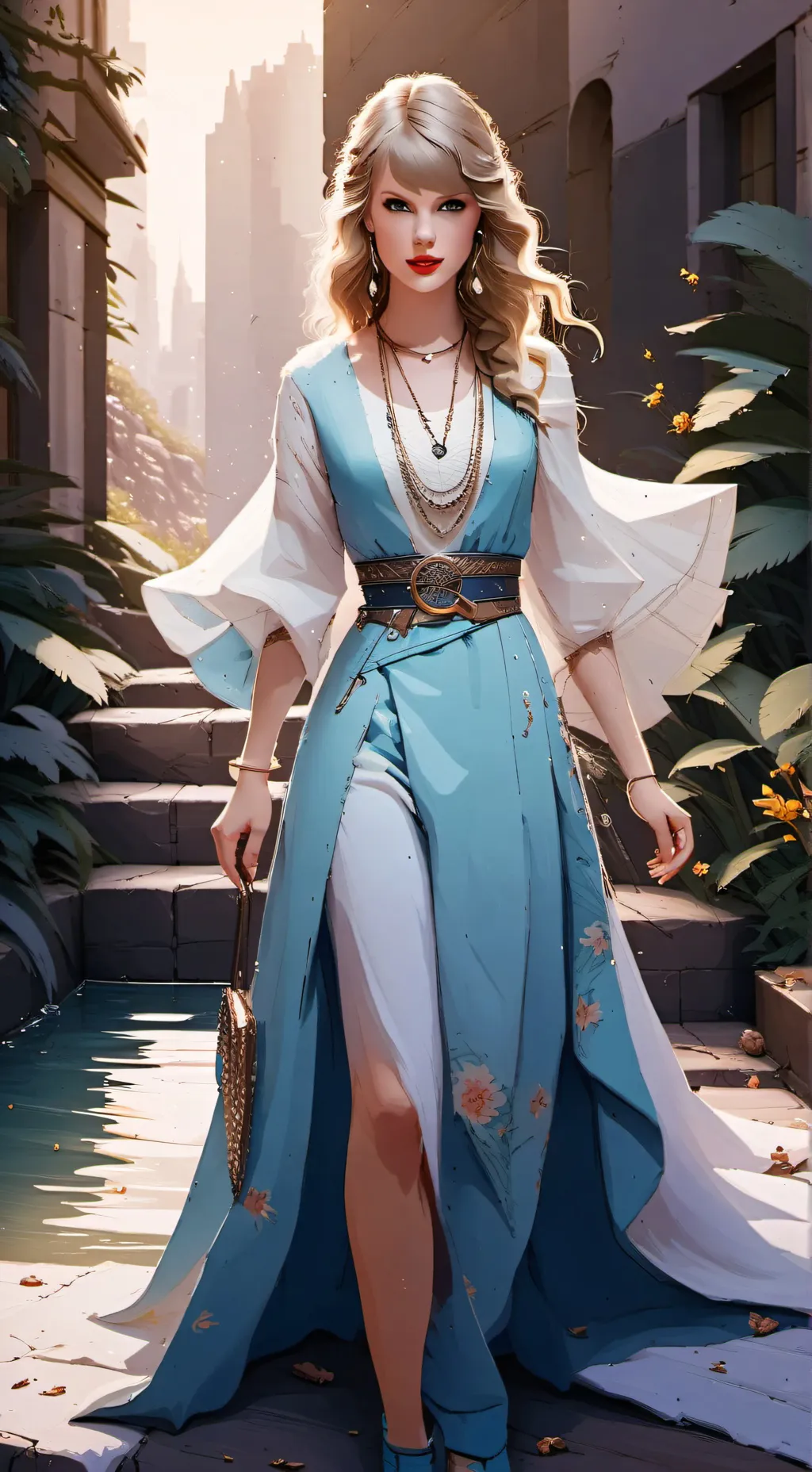 ai character: Taylor swift background