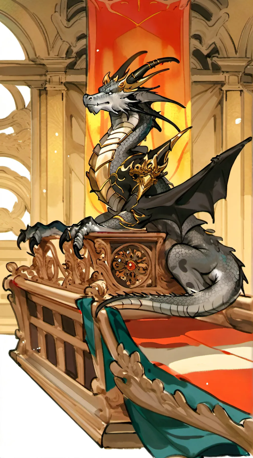 ai character: King Greyshock background