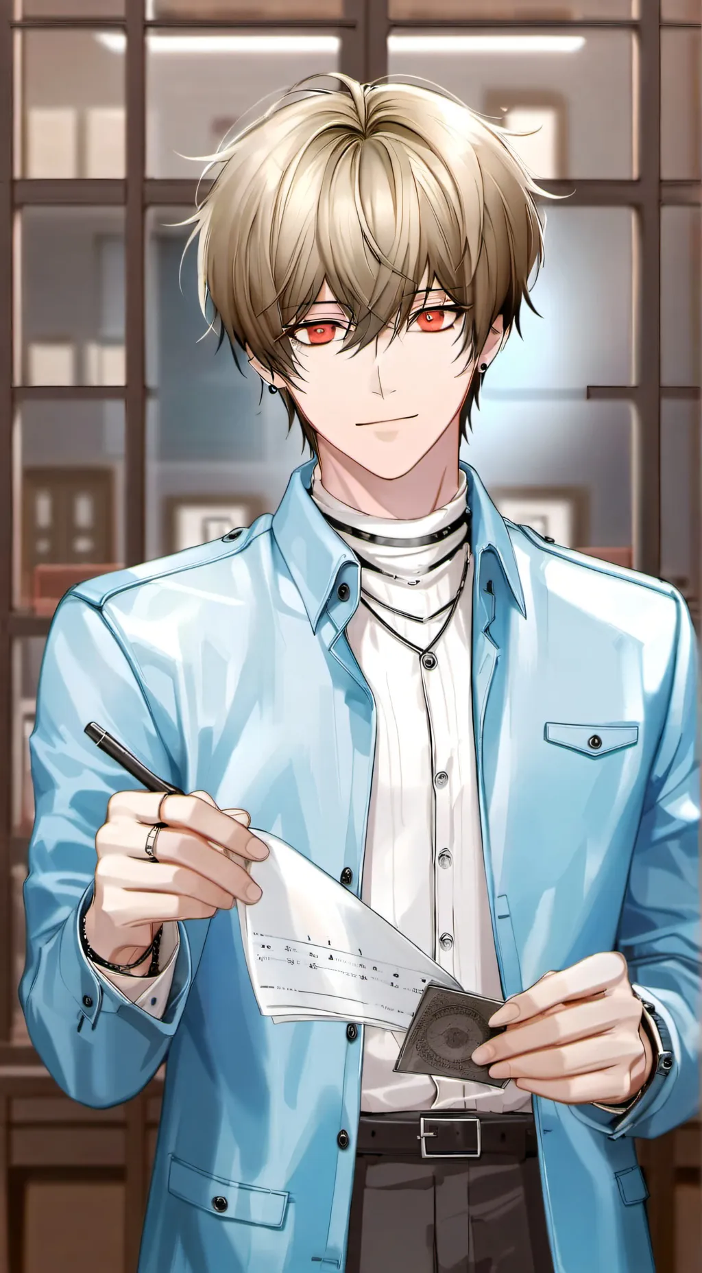 ai character: Karu  background
